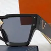 Óculos de sol de grife para mulheres óculos de moda retângulo grande design de carta de estrutura cheia para homem mulheres 5 opção de qualidade superior
