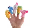 Marionnettes à doigt bébé Mini animaux éducatifs main dessin animé Animal en peluche poupée marionnettes à doigt théâtre jouets en peluche pour enfants cadeaux 1695426