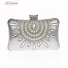 Bolsas de noite designer de luxo Diamond Flowers Bol