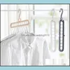 Home Storage Organization Clothes Hanger Drying Rack Plastic Scarf Hangers Racks Wardrobe Drop Delivery 2021 Clothing Housekee Garden Mviw