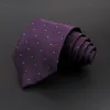 Classic Mens Ties Neck 8cm Plaid Striped Floral For Formal Business Wedding Party Neckties Gravatas