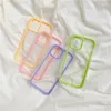 Coques de téléphone transparentes antichoc pour iPhone 13 12 11 Pro Max Xs Xr 7 8 Plus Couverture arrière transparente en TPU souple