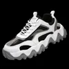 Sandales baskets masculines hauteur augmentant le créateur de sandale en cuir masculin Luxury 2022 tongs Brand Gentleman Shoes Tennissandals