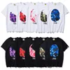 Bathing Ape T-shirt Bape Tshirt Mannen Shirts Designer Shirt Mannen Zomer Heren T-shirt Designer Katoenen Kleding Kleding Mannen Oversized T-shirt Modemerk Bathing Ape