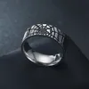 Mode Spider Web Anneaux Rétro Designer Bague Hommes Femmes Titane Acier Partie Bijoux Cadeaux pour Unisexe Haute Qualité