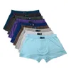 Underpants 7pcs/lote 100%algodão boxer de algodão Pantie Underpant Grande roupas íntimas soltas larga curta 5xl 6xl Maleunderpants