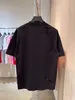 2022パリメンズTシャツデザイナートップスファッション夏コットンレッドTシャツ女性セーター男性ジャケットラウンドカラーグレーTシャツレター3D印刷