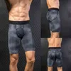 Mäns sportgymkomprimeringskläder under basskikt shorts byxor atletiska tights manlig avslappnad elastisk snabb torr shorts 5 färger y220420