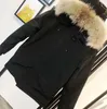 Winter Designer Donsjas Heren Dames Pufferjassen Parka's met badge Dikke warme uitloperjassen Mode Klassieke bontparka's Multistijl XS-XL