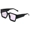 Óculos de sol de grandes dimensões para homens Classic Square Women Luxury Design Sun Glasses Protection Eyewear com caixa