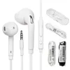 Earphones J5 S6 In Ear Headphone 3.5mm Jack Earbuds with Microphone Voice Control for Samsung Galaxy S7 S8 S9 Plus Smartphones