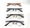 occhiali moda Nuovo design DEEP III occhiali ottici montatura rotonda vintage stile semplice e versatile di alta qualità con scatola può fare lenti da vista