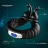 Télécommande du pénis de bite vibrateur vibrateur masculin Chastetity Lock accélérer l'érection de retard éjaculation Toys sexy pour hommes gays