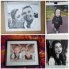 AZQSD Personalised Paint By Numbers Po Custom DIY Oil Painting Picture Drawing Canvas Portrait Family Children Pets Po 220623