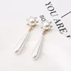 S3051 Fashion Jewelry Baroque Faux Pearl Dangle Earrings Magazine Catwalk Show Pearls Stud Earrings