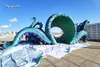 Индивидуальная гигантская надувная модель осьминога мультфильма животных взорвать диджейский диджей