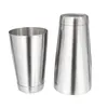 Outils de bar Shaker à cocktail Boston Shaker Set 28 oz / 18 oz Martini en acier inoxydable Mélangeur de boisson pour barman Boîtes métalliques essentielles Barman professionnel