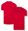 T-shirt F1 2023 T-shirt squadra Formula 1 T-shirt da corsa nere Tifosi di sport estremi Girocollo Maglia ad asciugatura rapida a maniche corte