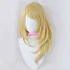 Peruker Emma Sano Cosplay Wig Anime Tokyo Revengers Emma Syntetic Fake Hair Halloween Party Carnival Role Play + A Wig Cap H220513