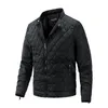 Männer Jacken Plus Größe Jacke Männer Herbst Mantel Lässige Mode Diamant Gitter Große 5XL Outdoor Oberbekleidung MaleMen's