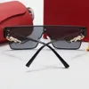 Man Carti szklanki projektant okularów przeciwsłonecznych Kobieta okulary przeciwsłoneczne kwadratowy rama najemca metalowy trend czarny luksusowe okulary sportowe okulary mody swobodne ramy