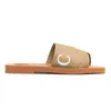 Chloe Chloeslide Luxury Sandals Famous Designer Women Slippers Woody Flat Mules Slides Platform Cloud Soft Linen High Heel Sandale【code ：L】Espadrille Wedge Sliders