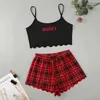 Moda Pijama Sets Sexy Sling Dragão Animal Impressão Mulheres Sleepwear Lingerie Underwear Feminino Homewear Verão Pijama Femme 220421