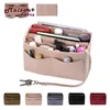 Felt Insert Bag Zipper Multi Pocket Handbag Purse Organizer Holder Makeup Travel Bag Cosmetic Bags and Cases dropship CY200518236s2367443