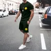 2022 tute da uomo estive moda stampata set di t-shirt casual tute designer pantaloncini a maniche corte abiti abbigliamento sportivo
