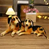 Lifelike Dog Cuddle Simulation Puppy Cuddly Pet Birthday Gift For Children Kawaii Room Decor Present J220704