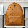 Classic high quality Luxury Genuine backpack bags Leather bookbags fashion designer large women mens back pack School shoulder bag231j