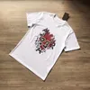 NYA 19SS MENS T SHIRT Högkvalitativa män Kvinnor Par Casual SHORT STEVE ROUNT NACK BOMULLTES TOPS STORLEK M-5XL