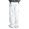Men's Casual Sweatpants Soft Sports Pants Jogging Fashion Running Trousers Loose Long Cargo Plus Size 220330