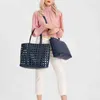 Prosty pusta skórzana torebka TOTE Duża pojemność Kwadrat Kobiety Kobiety Crossbody Casual Tapne