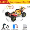 WLTOYS RC Car, zdalnego sterowania Szybkie samochody do ringu 75km / h, ciężarówka Off-road, 2.4g Bezszczotkowy 4WD Drift Drift Driftals 'Zabawki, Kid' Christmas Prezenty urodzinowe, 2-2