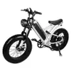 48V 500W Eletrônicos off-road Bike Aluminium Alloy Snowmobile Speed ​​Speed ​​Beach Bike Electric 4.0 pneu gordo