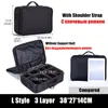 Cosmetic Bags & Cases Portable Cosmetics Bag Female Make Up Organizer Box Ladies Nail Tool Suitcase Storage Beautician Makeup Professional C