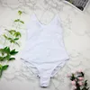 2022 women swimwear sexy high cut one piece swim backless swim suit black white red thong bathing suit female monokini 27416589163