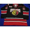 MThr 40Retro Hockey Jersey Broderie de haute qualité Personnaliser Owen Sound Attack Route Broderie Cousue Personnaliser les maillots de nom