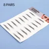 3D simulation eyebrow sticker 1pc flat brow shape