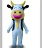 2022 Maskarada Cow Mascot Costume Halloween świąteczne fantazyjne przyjęcie zwierzęcy kreskówka strój dla dorosłych kobiet mężczyzn ubieranie się karnawał unisex