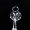 Clear Beveled Edge Quartz Banger 10mm 14mm Blender Spin Quartz Banger Nails 20mm Diameter Seamless Fully Weld Smoking Banger For Dab Rig