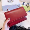 designer tassen Schoudertas Dames Handtassen Portemonnee Hoge kwaliteit Ketting Cross Body Schouder Handtas Echt leer Mode Crossbody Messenger rood