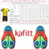 Ensembles de course Kafeet dames cyclisme maillot global sport style vêtements de sport combinaison à manches longues shorts ensemble uniforme d'équipe