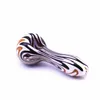 colorful Glass smoking Pipe Nice 10cm hand new design spoon pipes samll bubblers gift oil burner pipes 2023 new