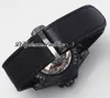 DIWF GMT II SA3186 Automatyczne męskie zegarek obudowa z włókna węglowego Czarna tarcza Nylon Pasek Super Edition PureTime
