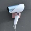 Multifunctional Punch-free Hair Dryer Rack Air Duct Hooks Rack Toilet Bathroom Wall-mounted Storage Hair-Dryer-Hooks Brackets