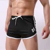 Summer Men Sport Man Boxer Shorts Male troncos masculinos slim massas marchas jogador esportivo masculino praia de curta qualidade 220621