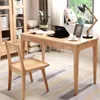 Móveis para sala de estar Nórdicos All Rubber Wooden Desk para crianças Móveis de escritório de escritório diretamente fornecidos pelo fabricante