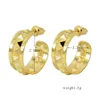 2022 Fashion Hoop Earrings Designer For Women Love Stud Geometric Shaped Copper Plated Gold Color Earrings Customized Earring Fashin Popular Female Accessories